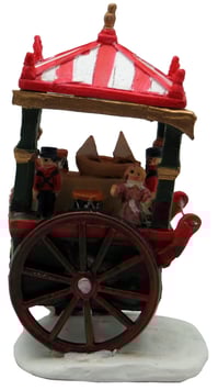 Miniatur Spielwaren Verkaufswagen
