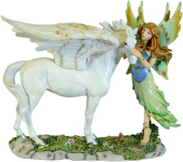 MystiCalls - Elfe mit Pegasus