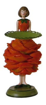 Ranunkelmädchen orange