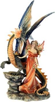 MystiCalls - Elfe mit Drachen "Magic Power"