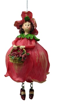 Mohnblumenmädchen Hänger