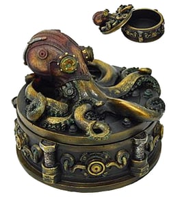 Steampunk-Tintenfisch Dose