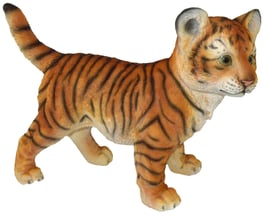 Tiger stehend orange