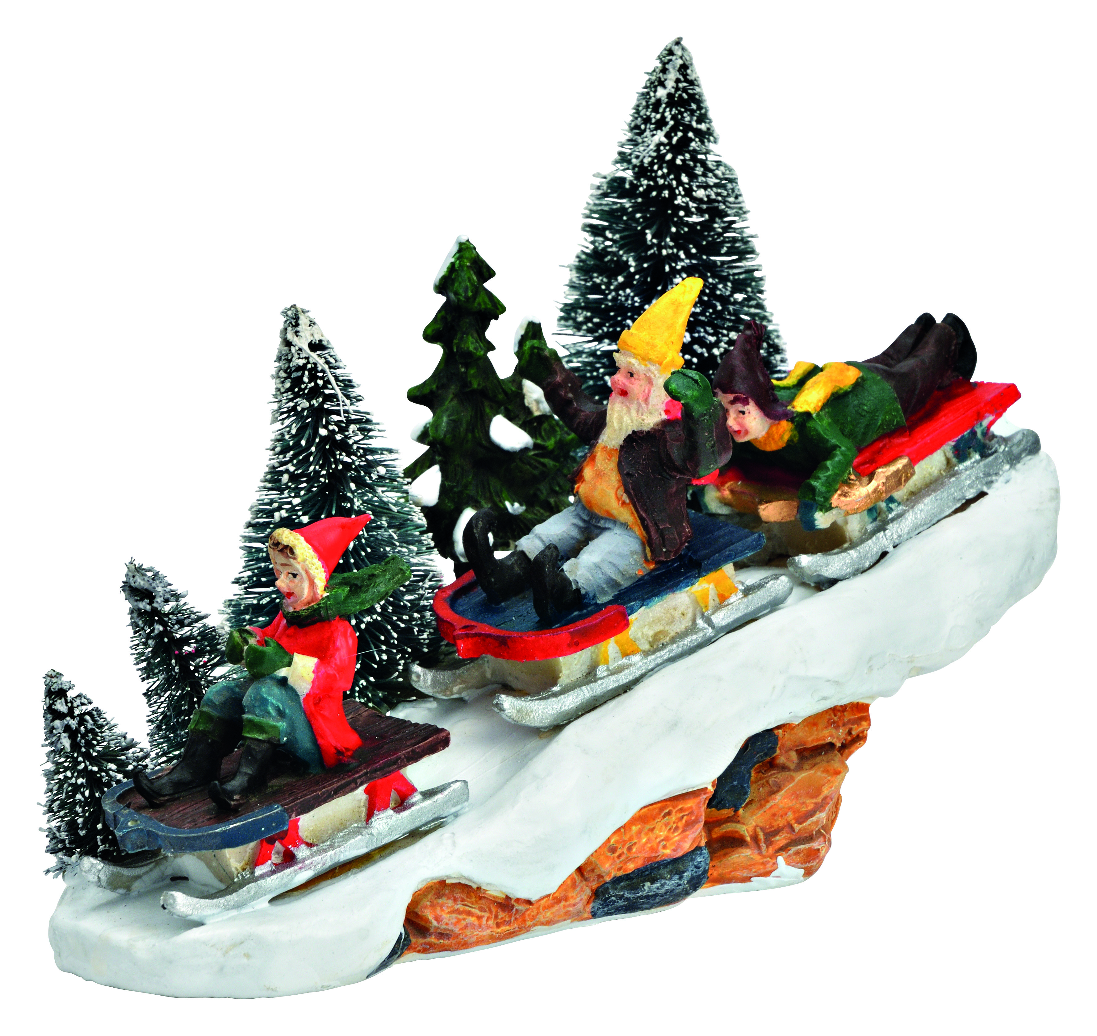 Miniatur Schlittenfahrt