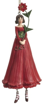 Zinnienmädchen Hänger