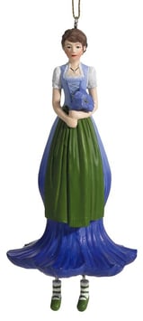 Enzianmädchen Hänger