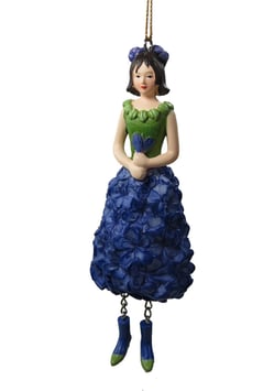 Ritterspornmädchen Hänger