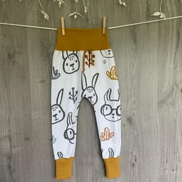 Pumphösli lang aus French Terry Grösse 92