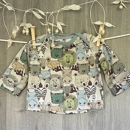 Shirt langarm Jersey Zoo 62