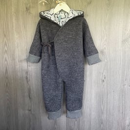 Wickeloverall Wollwalk Grösse 80/86