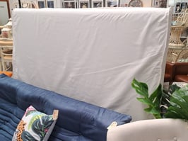 King Size White Bedhead