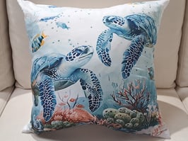 BRAND NEW Blue Turtle Cushion