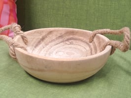 Round Palmwood Bowl - 2 Available
