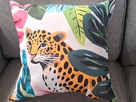 BRAND NEW Tropical Cheetah Cushion