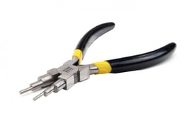 Hohlbiegezange mit Stufen