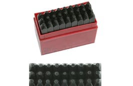 Schlagbuchstaben / Schlagzahlen