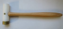 Nylon Hammer, mit Messing Einsatz (1)
