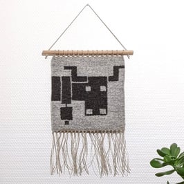 MV1 - Vache avec cloche N/G -  VENDU