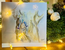 Wichtelkarte «Wichtel und Eichhörnchen»