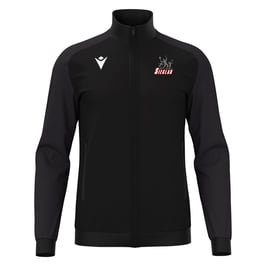 MACRON Anubis Trainingsjacke schwarz mit Sieglarer TV Ballsport-Logo