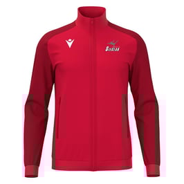 MACRON Anubis Trainingsanzug rot mit Sieglarer TV Turnen-Logo