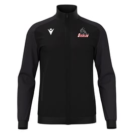 MACRON Anubis Trainingsjacke schwarz mit Judo & Aikido-Logo