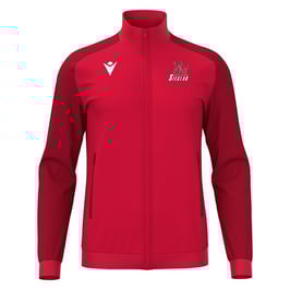 MACRON Anubis Trainingsanzug rot mit Sieglarer TV Ballsport-Logo