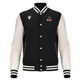 SIEGLARER TV MACRON College Jacke schwarz/weiß mit Sieglarer TV Ballsport- Logo und Wunschname