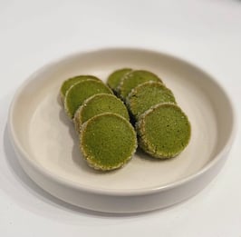 【岡山県産小麦】ディアマンクッキー８個入り　抹茶