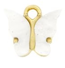 Butterfly White gold