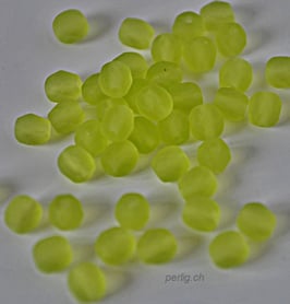 Apple green  frost 4 mm