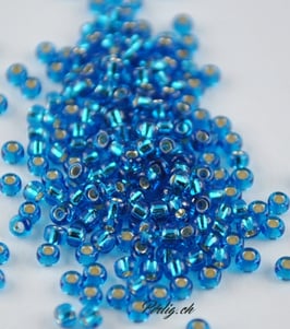 Silver Lined Capri Blue 025