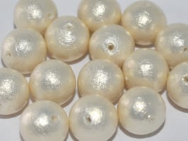 Cotton Pearls 12 mm