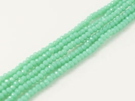Cut Beads 1mm Pacific green