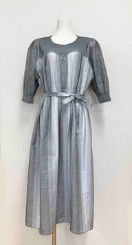 ￥25,300　【SALE】IS-9858-7W　リラクシーワンピ（グレー）