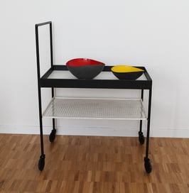 Servierboy/Teewagen im Stil von Mathieu Mategot