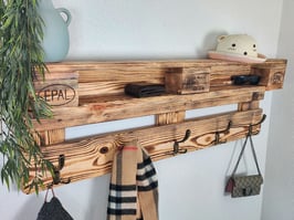 Garderobe,  120 x 40 x 14,5 cm (b x h x t), 2 Ablagefächer,  individualisiebar