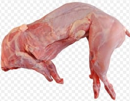 . Lapin prêt à cuire 1,580kg