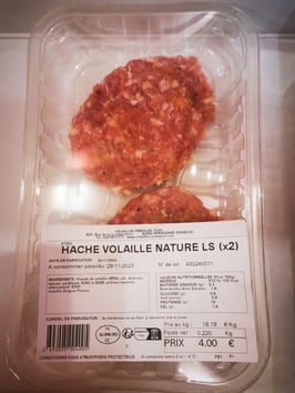 .2  Hachés de Volaille