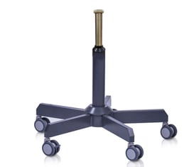 Rollstativ, Anschlussrohr Gynistuhl