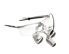 LoupeLight2 SET LED-HQ HR 2.5x mit i-View auf S-FRAME Binokularlupe