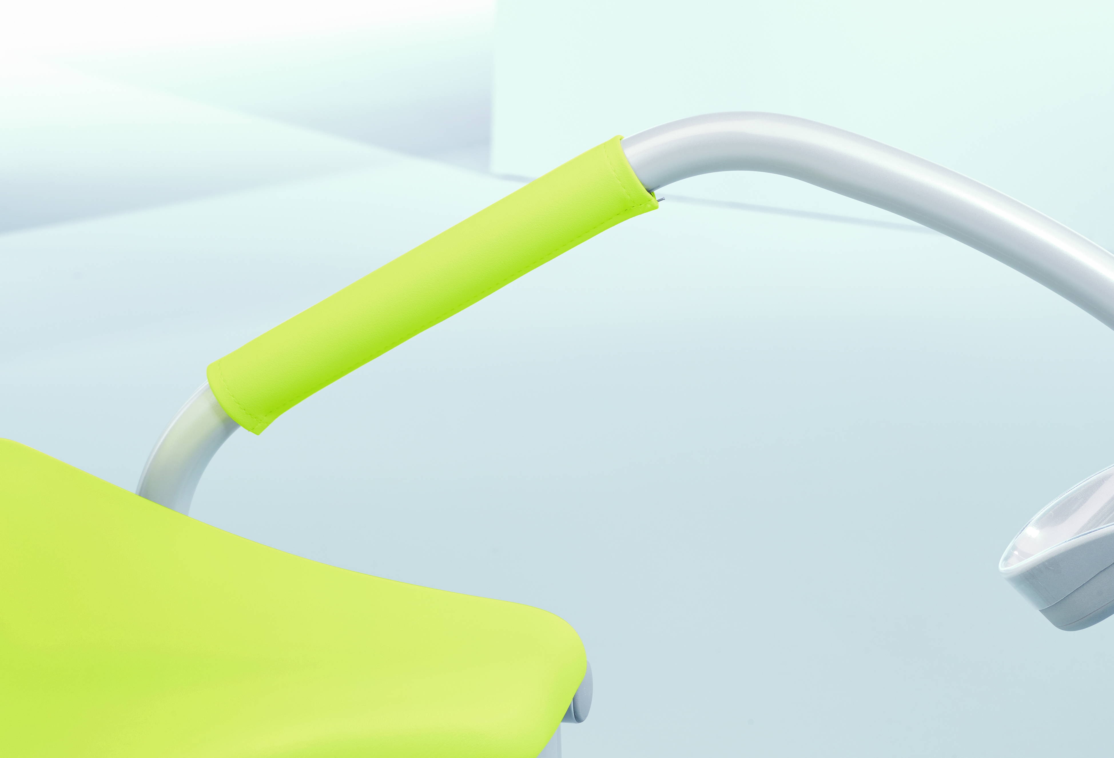 Kunstlederbezugpaar lang oder kurz für Handgriffbügel der Fussstützen