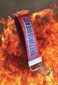 Feuerwehrschlauch "RETTUNGSDIENST"