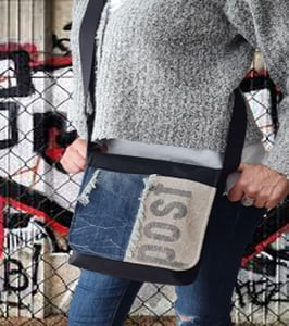 Wechseltasche " Jeans/Postsack "