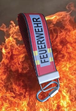 Feuerwehr Schlauch "FEUERWEHR KLASSIK" rot