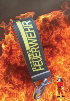 Feuerwehr Schlauch "FREIWILLIGE FEUERWEHR"