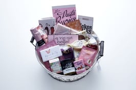 Geschenkkorb "Rosa Traum"