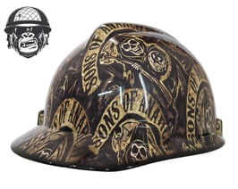 SONS OF ANARCHY MSA CAP - MADE TO ORDER