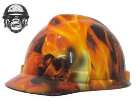 FLAMES MSA CAP - MADE TO ORDER