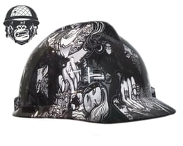 GANGSTA GREY GIRLS MSA CAP - MADE TO ORDER